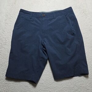 7Diamonds Shorts Mens 31 Velocity Performance Stretch Quick Dry Blue Lightweight